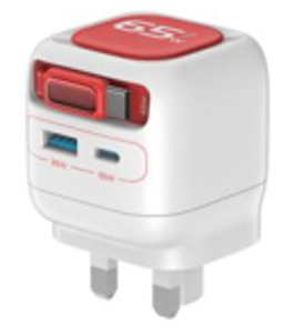 65W GaN Fast Charger-White